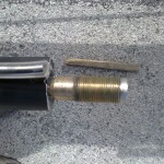 Msailing Swan82 12-02 Swan 82 new rod forestay in place